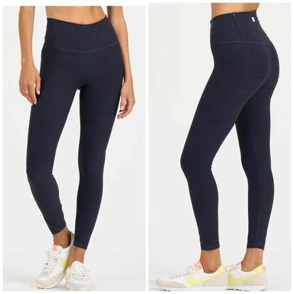 VUORI Clean Elevation Legging Dreamknit Move Leggings Midnight heather XL NWT - Picture 2 of 7